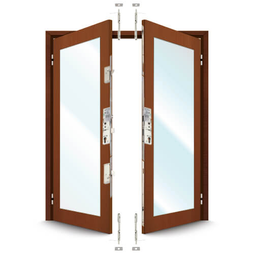 French Door Security