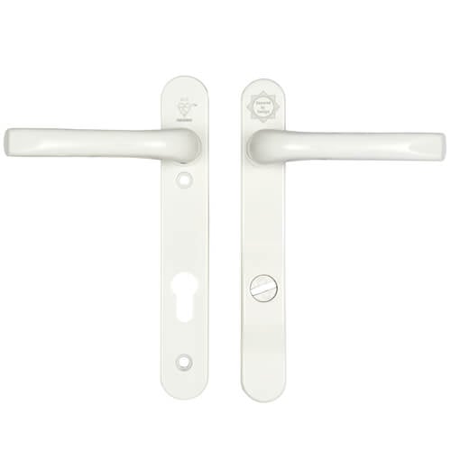 Mila Pro Secure TS007 2* Lever Lever UPVC Multipoint Door Handles -  92mm PZ Sprung 122mm Screw Centres - Image 4