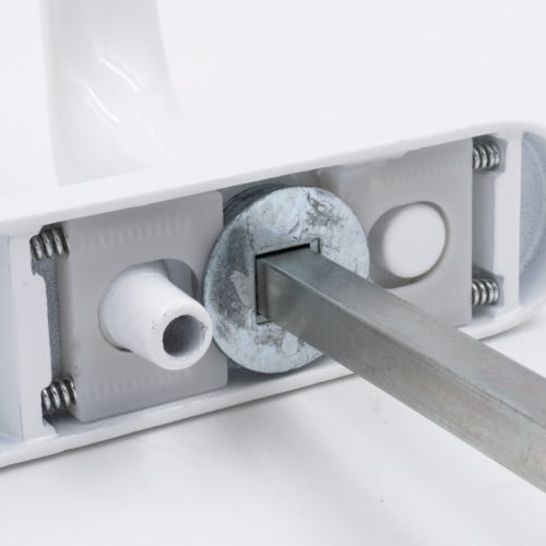 Mila Pro Secure TS007 2* Lever Lever UPVC Multipoint Door Handles -  92mm PZ Sprung 122mm Screw Centres - Image 5