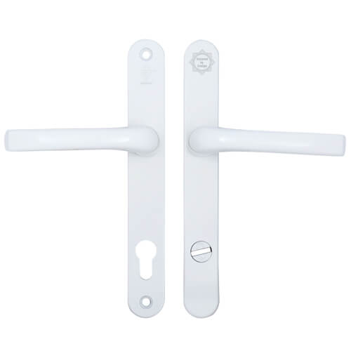 Mila Pro Secure TS007 2* Lever Lever UPVC Multipoint Door Handles -  92mm PZ Sprung 212mm Screw Centres - Image 5