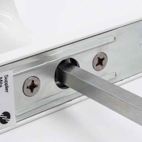 Mila Pro Secure TS007 2* Lever Lever UPVC Multipoint Door Handles -  92mm PZ Sprung 212mm Screw Centres - Image 8