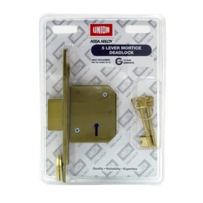 (Ex Chubb) Union 3G115 Non British Standard 5 Lever Mortice Deadlock - Image 8