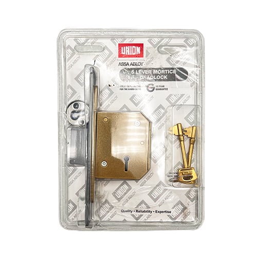 (Ex Chubb) Union 3G115 Non British Standard 5 Lever Mortice Deadlock - Image 9