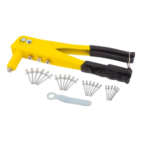 4 Head rivet Gun with 60 Rivets - Image 2