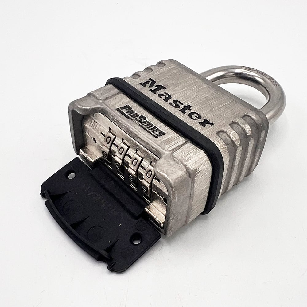 Master Pro Series 58mm Open Shackle Combination Padlock - Image 5