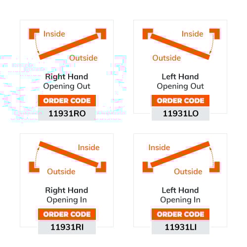 Cisa 11931 Electric Nightlatch Rim Lock With Hold Back for Doors and Gates - Image 3