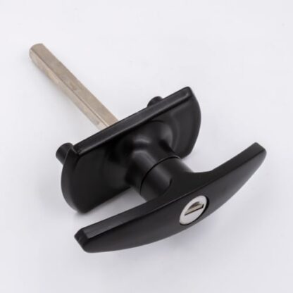 Universal Garage Door T Handle - Square Spindle - Short Lugs - Rear Fix - Image 2