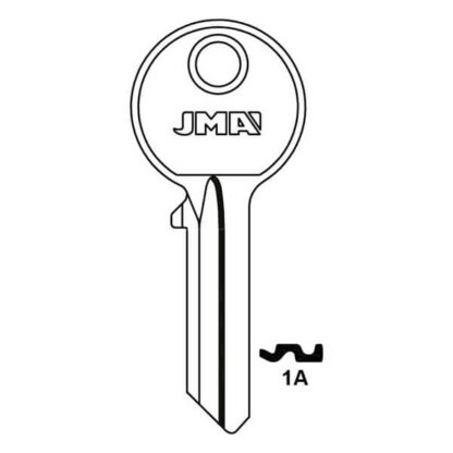 JMA 1AB Yale Universal 5 Pin Cylinder Key Blank