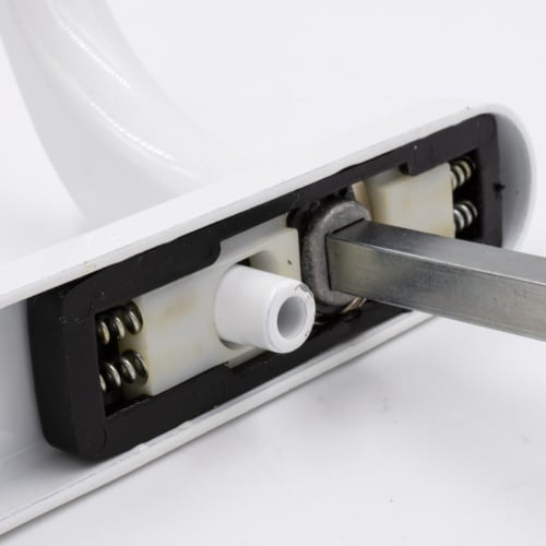 ERA Invincible Surefire Lever Lever UPVC Multipoint Door Handles -  92mm PZ 122mm Screw Centres - Image 4