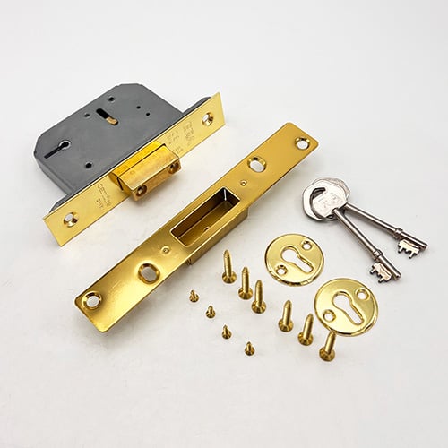 ERA  201/301 Viscount Non British Standard 5 Lever Mortice Deadlock - Image 3