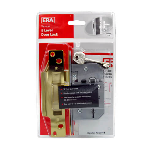 ERA  202/302 Viscount Non British Standard 5 Lever Mortice Sashlock - Image 12