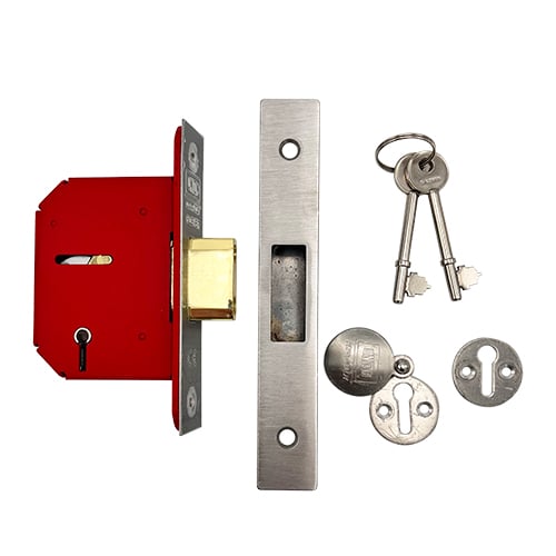 Union 2105 Non British Standard 5 Lever Mortice Deadlock - Image 7