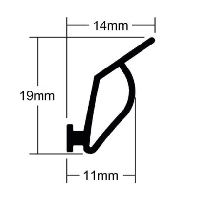 Stormguard Double Door Bubble Gasket