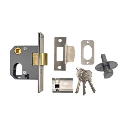 Union 2332 Oval Mortice Nightlatch Kit Complete With Oval Key & Key Cylinder - Image 3