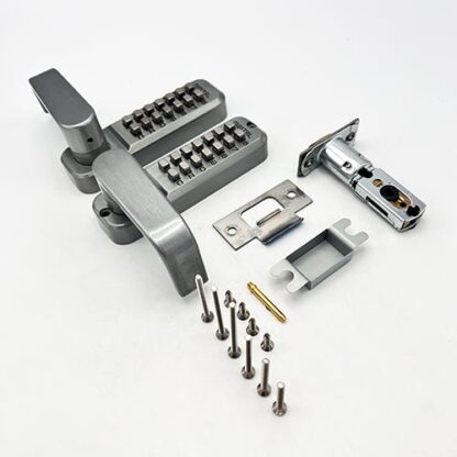 Lockey 2835DS Tubular Mortice Latch Back to Back Lever Digital Lock with Free Passage - Image 2