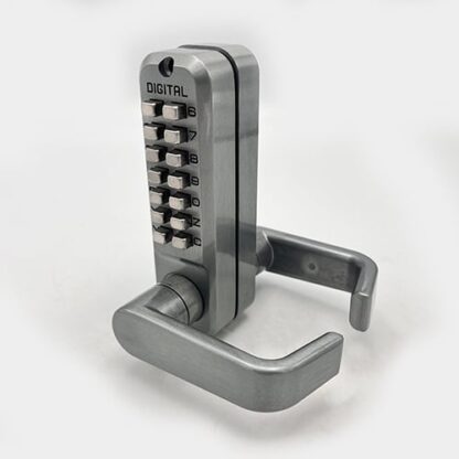Lockey 2835DS Tubular Mortice Latch Back to Back Lever Digital Lock with Free Passage - Image 3