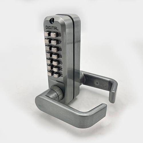 Lockey 2835DS Tubular Mortice Latch Back to Back Lever Digital Lock with Free Passage - Image 3