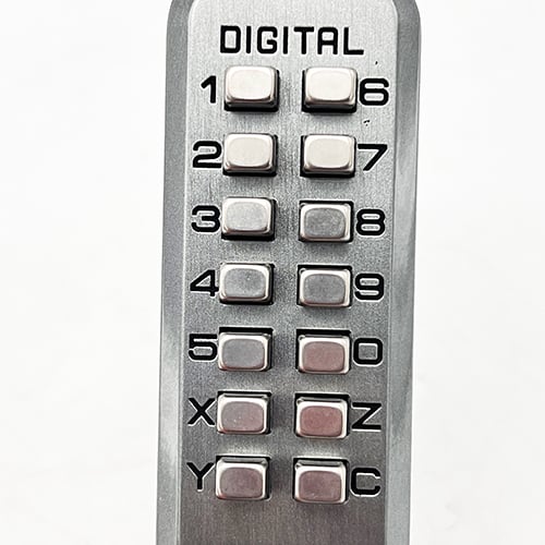 Lockey 2835 Tubular Mortice Latch Lever Handle Digital Lock With Holdback and Free Passage - Image 6
