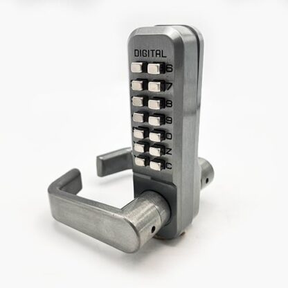 Lockey 2835 Tubular Mortice Latch Lever Handle Digital Lock With Holdback and Free Passage - Image 3