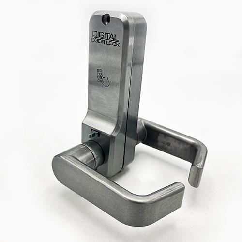 Lockey 2835 Tubular Mortice Latch Lever Handle Digital Lock With Holdback and Free Passage - Image 4