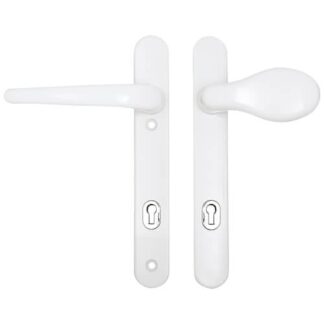 Era Vectis Classic Lever Moveable Pad UPVC Multipoint Door Handles - 95mm PZ Sprung 122mm Screw Centres