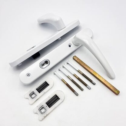 Era Vectis Classic Lever Moveable Pad UPVC Multipoint Door Handles - 95mm PZ Sprung 122mm Screw Centres - Image 4