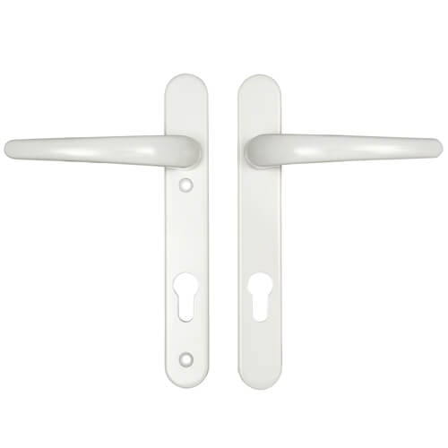 ERA Classic Lever Lever UPVC Multipoint Door Handles -  92mm PZ Sprung 122mm Screw Centres - Image 3