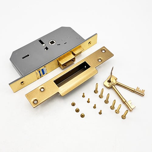 (Ex Chubb) Union 3K70 Non British Standard 5 Lever Mortice Sashlock - Image 3