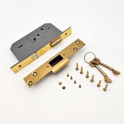 (Ex Chubb) Union 3R35X Egress Non British Standard 5 Lever Mortice Deadlocking Latch - Image 3