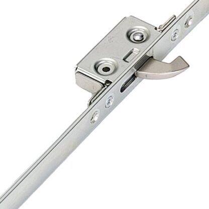 ERA Latch Deadbolt 2 Small Hooks Split Spindle Multipoint Door Lock - 20mm Faceplate - Option 3 (top hook to spindle = 680mm) - Image 6