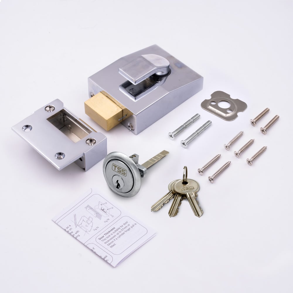 TSS 5 Pin Modern Deadbolt Rim Nightlatch - Image 14