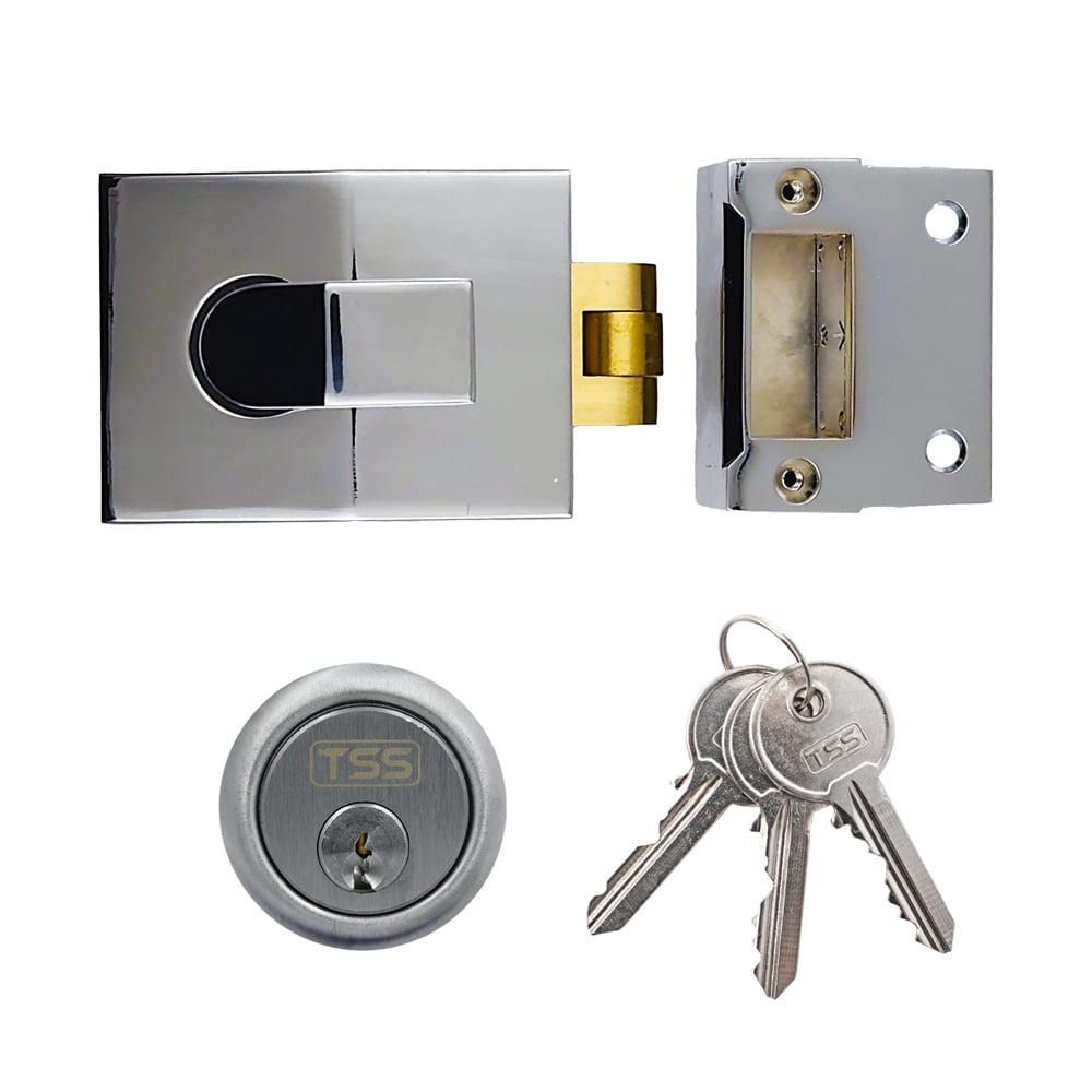 TSS 5 Pin Modern Rollerbolt Nightlatch 60mm - Image 21