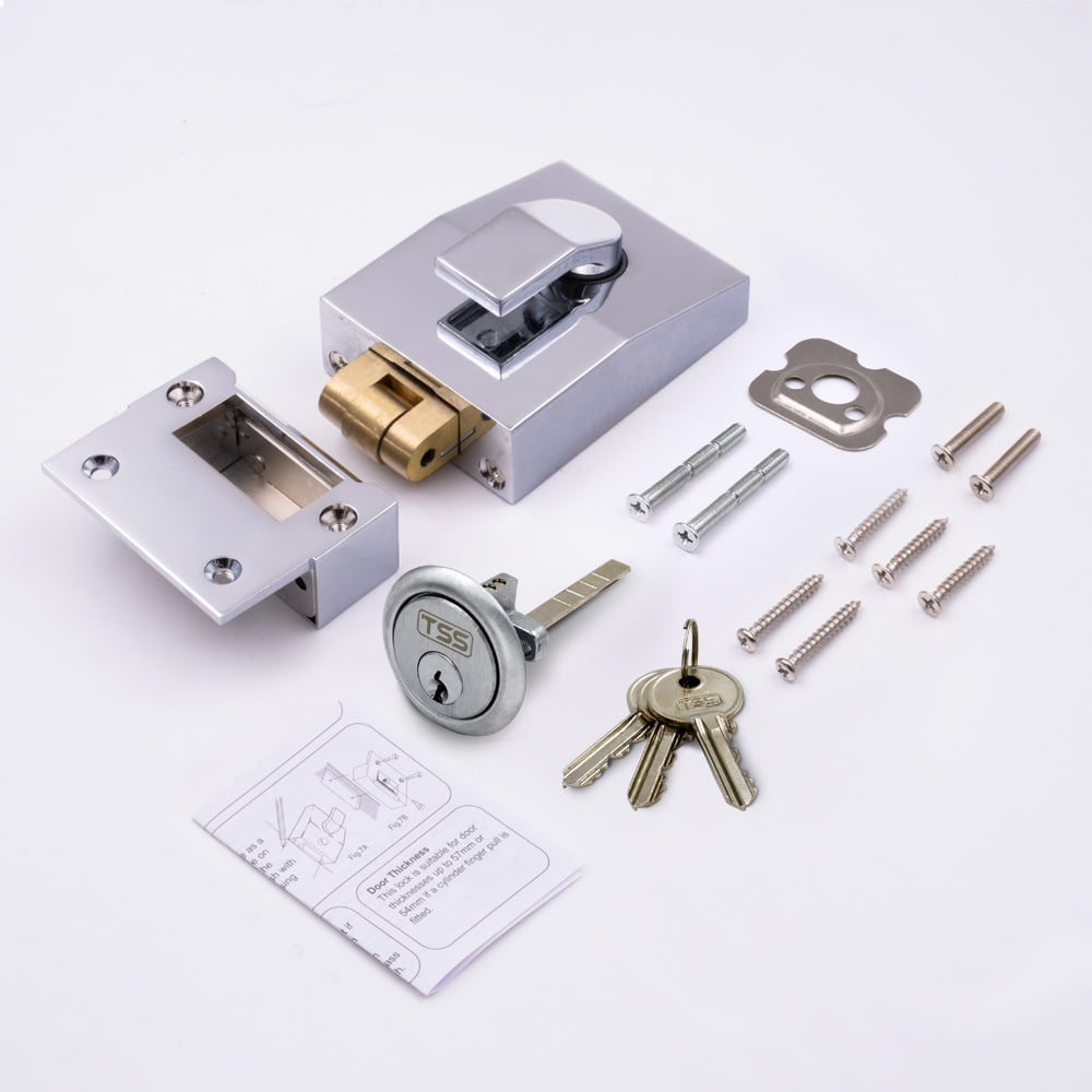 TSS 5 Pin Modern Rollerbolt Nightlatch 60mm - Image 22