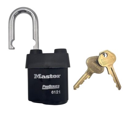 Master Pro Series Hi-Security 54mm Padlock - Open Shackle - Image 3