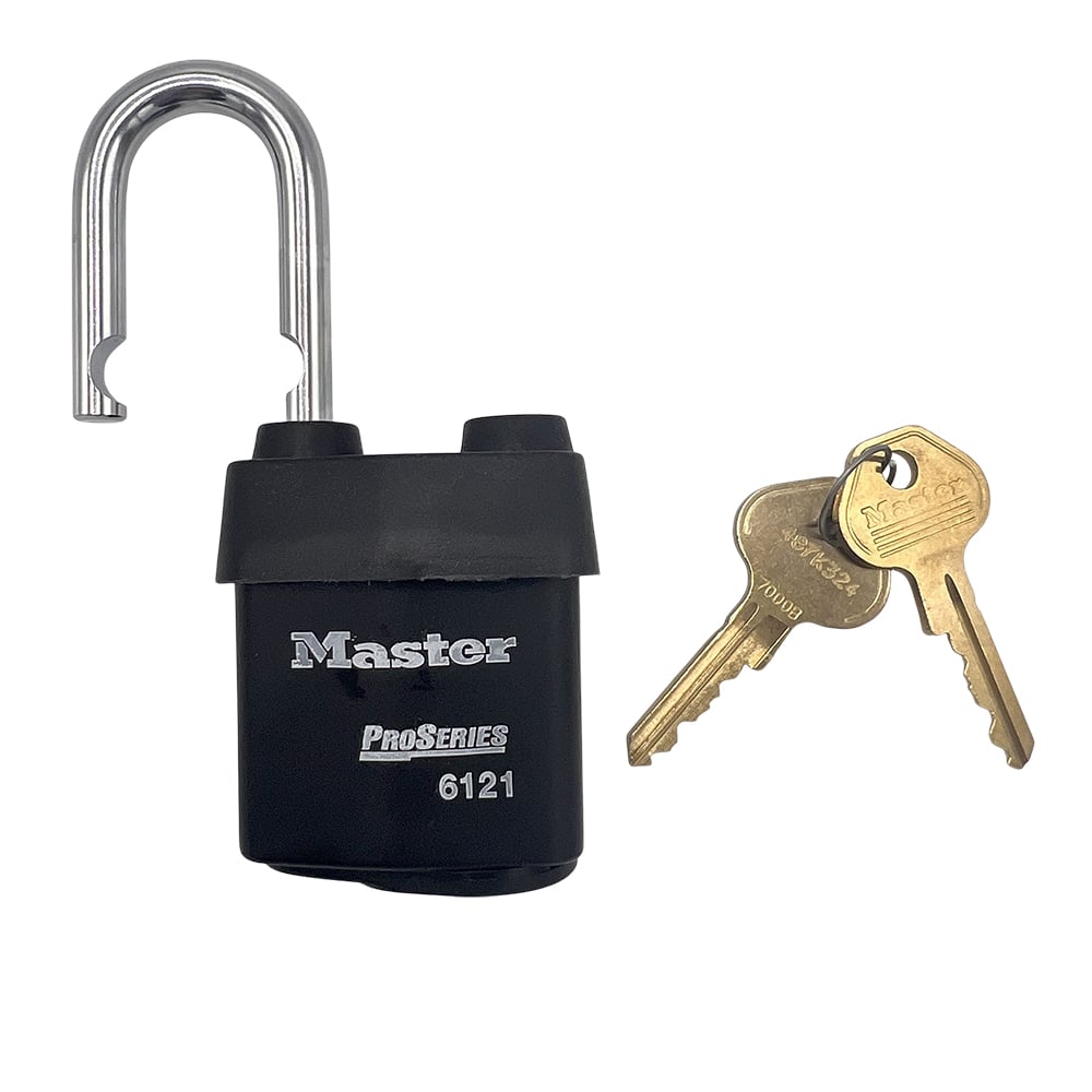 Master Pro Series Hi-Security 54mm Padlock - Open Shackle - Image 3