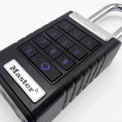 Master Pro Series 62mm Long Shackle Bluetooth Padlock - Image 4