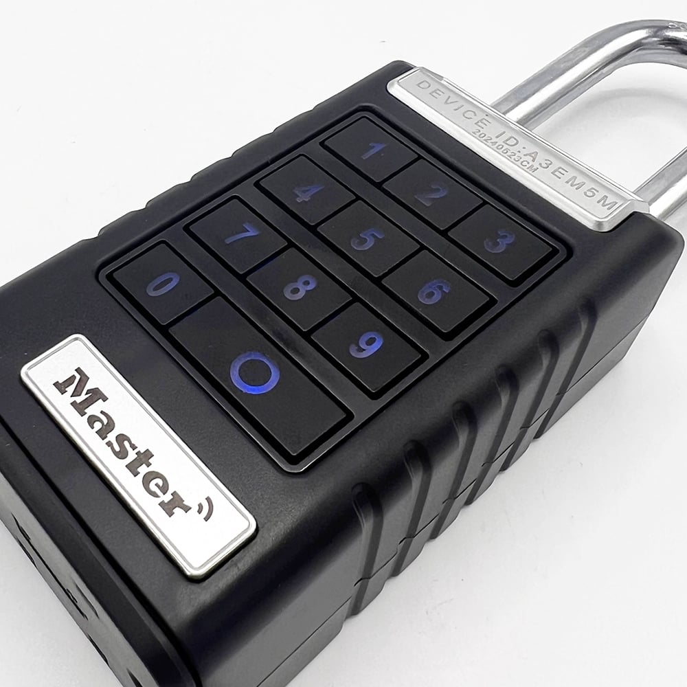Master Pro Series 62mm Long Shackle Bluetooth Padlock - Image 4
