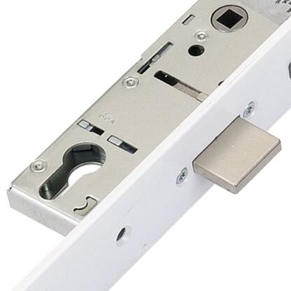 ERA Latch Deadbolt 2 Hooks Split Spindle 44mm Flat White Faceplate Multipoint Door Lock - Image 4