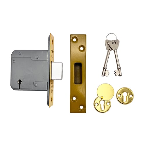 Legge 641/761 Value British Standard 5 Lever Mortice Deadlock - Image 9