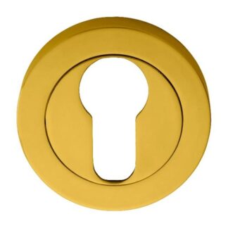 Manital AA1 Euro Profile Escutcheon - Polished Brass (LEAD TIME: 2-3 DAYS)