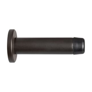 Carlisle Brass AA21MBRZ Cylinder Pattern Door Stop with Rose (LEAD TIME: 2-3 DAYS)