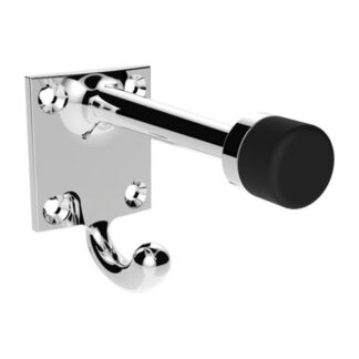 Carlisle Brass AA38CP Hat and Coat Hook with Rubber Buffer (LEAD TIME: 2-3 DAYS)