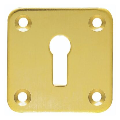 Carlisle Brass AA4 Square Standard Profile Escutcheon (LEAD TIME: 2-3 DAYS)