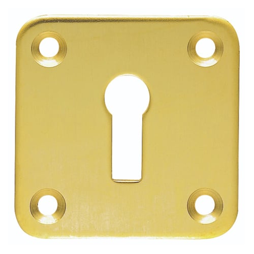 Carlisle Brass AA4 Square Standard Profile Escutcheon (LEAD TIME: 2-3 DAYS)