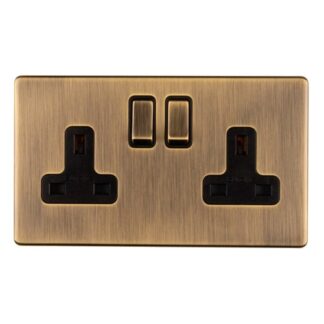 Eurolite AB2SOB 2-Gang Socket (LEAD TIME: 2-3 DAYS)