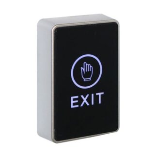 CQR AEB513 Architectural Request To Exit Touch Sensitive With Blue LED (Mullion) - Black (LEAD TIME: 2-3 DAYS)