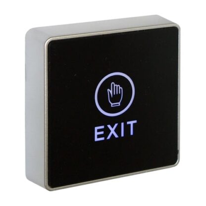 CQR AEB514 Architectural Request To Exit Touch Sensitive With Blue LED - Black (LEAD TIME: 2-3 DAYS)
