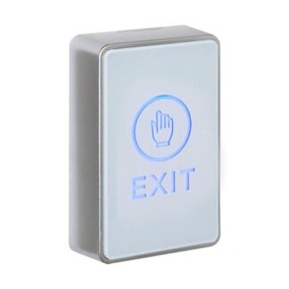 CQR AEB515 Architectural Request To Exit Touch Sensitive With Blue LED (Mullion) - White (LEAD TIME: 2-3 DAYS)