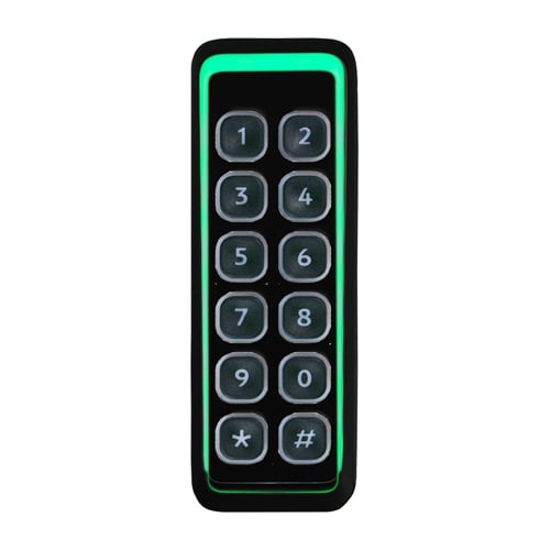 CQR AEN1080-B-BW Cidron Slim Reader With Pin And Bitward Access App - Black (LEAD TIME: 2-3 DAYS)