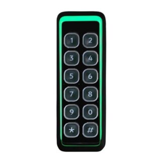 CQR AEN1080-B Cidron Reader Slimline, Mifare/Desfire With Keypad - Black (LEAD TIME: 2-3 DAYS)